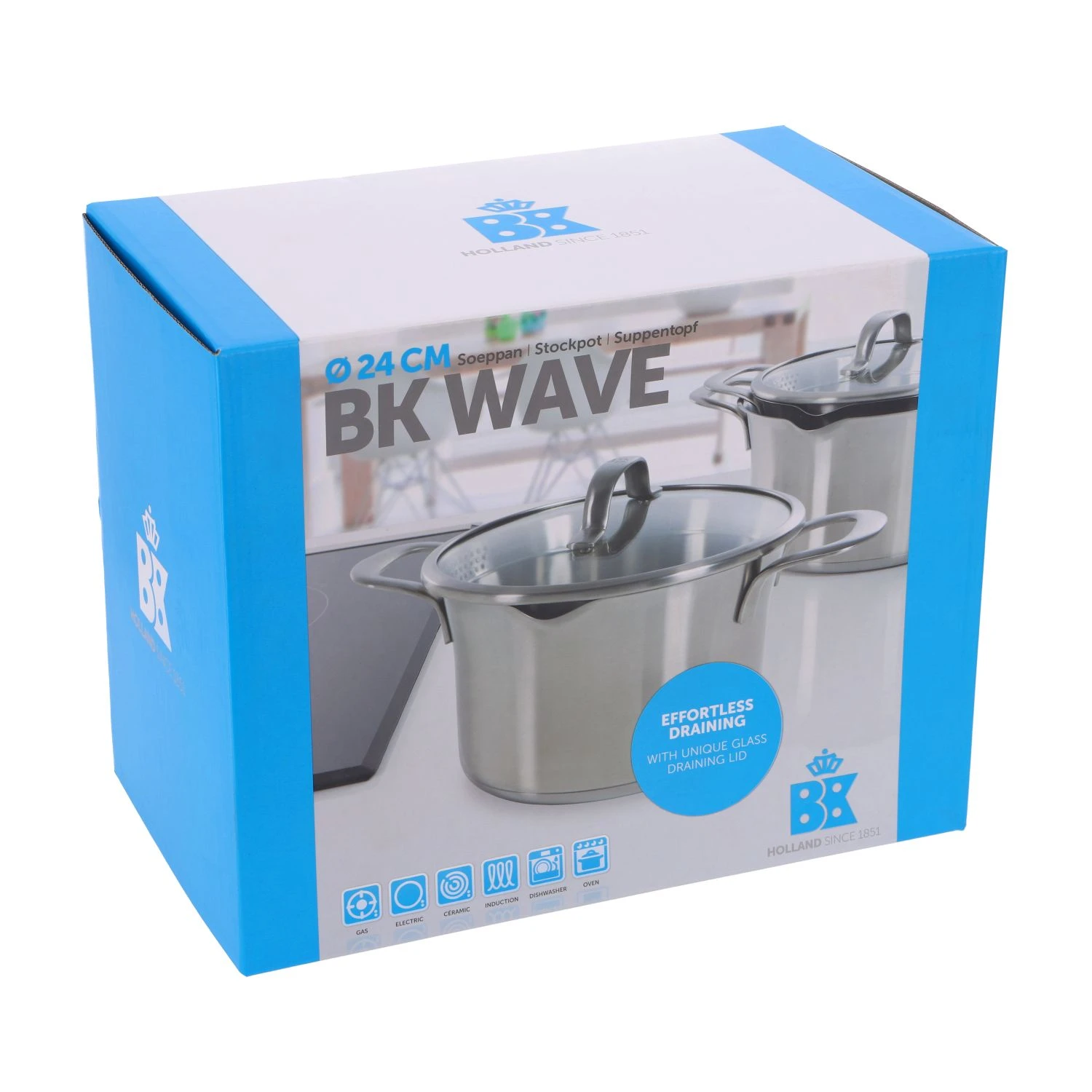 BK Soeppan Wave 24 Cm 7 BK Soeppan Wave 24 Cm - Afbeelding 5