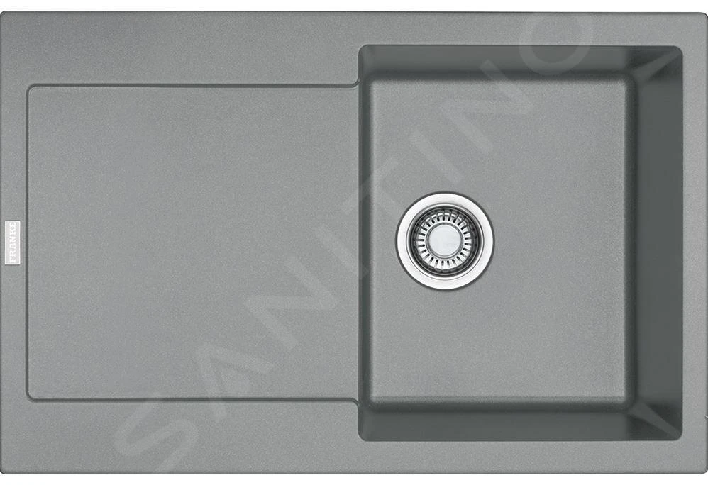 Franke Sets - Keukenset G167, Fragraniet Spoelbak MRG 611 En Keukenkraan FP 0408.031, Grijze Steen/chroom 114.0587.944 6 Franke Sets - Keukenset G167, Fragraniet Spoelbak MRG 611 En Keukenkraan FP 0408.031, Grijze Steen/chroom 114.0587.944 - Afbeelding 4