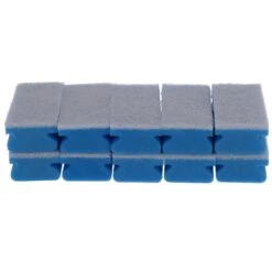 Multy Greepsponsen Blauw/wit 10 Stuks -Keukengerei Winkel 093bc9694c14d7f278507f8da99ab071