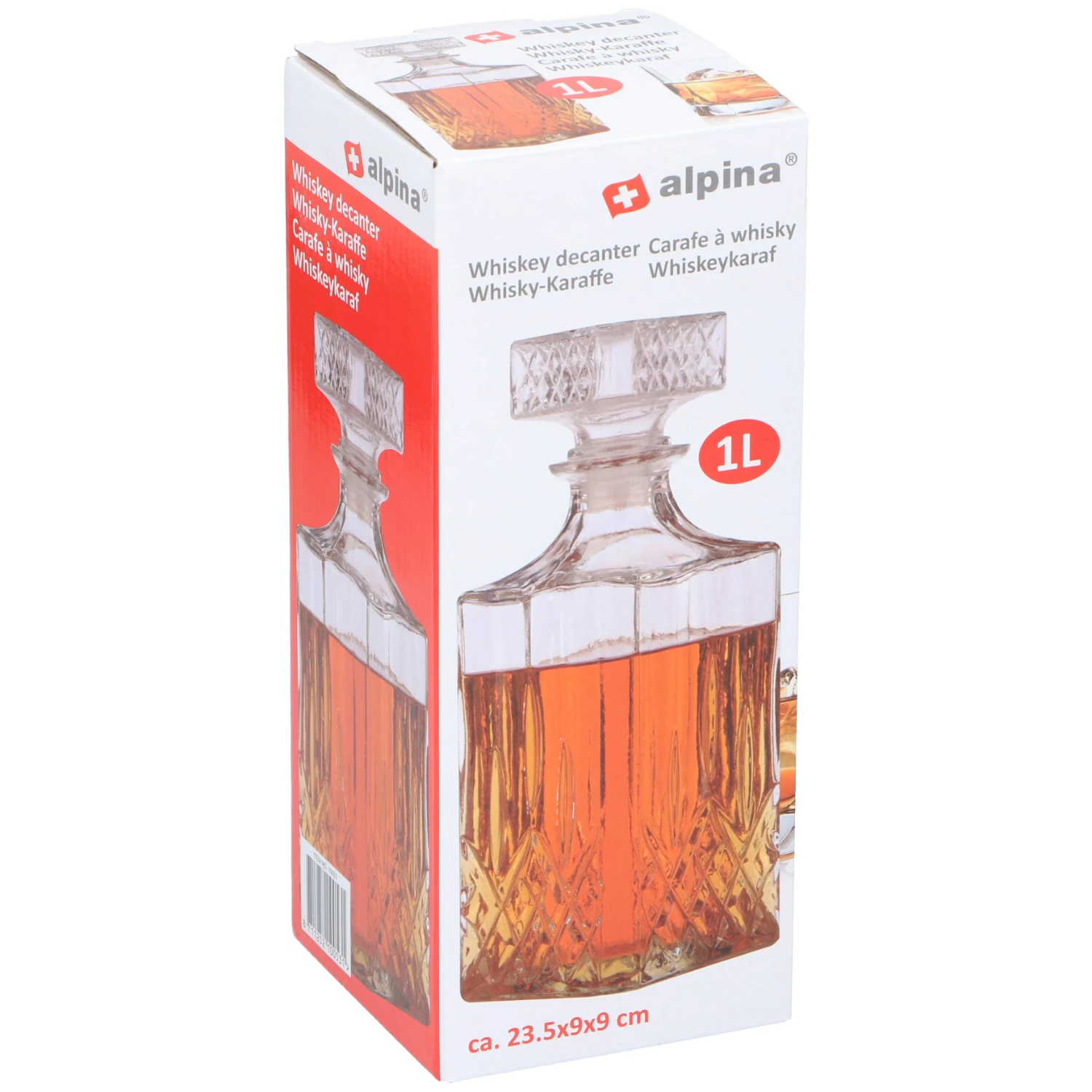 Alpina Whiskeykaraf 1L 3 Alpina Whiskeykaraf 1L