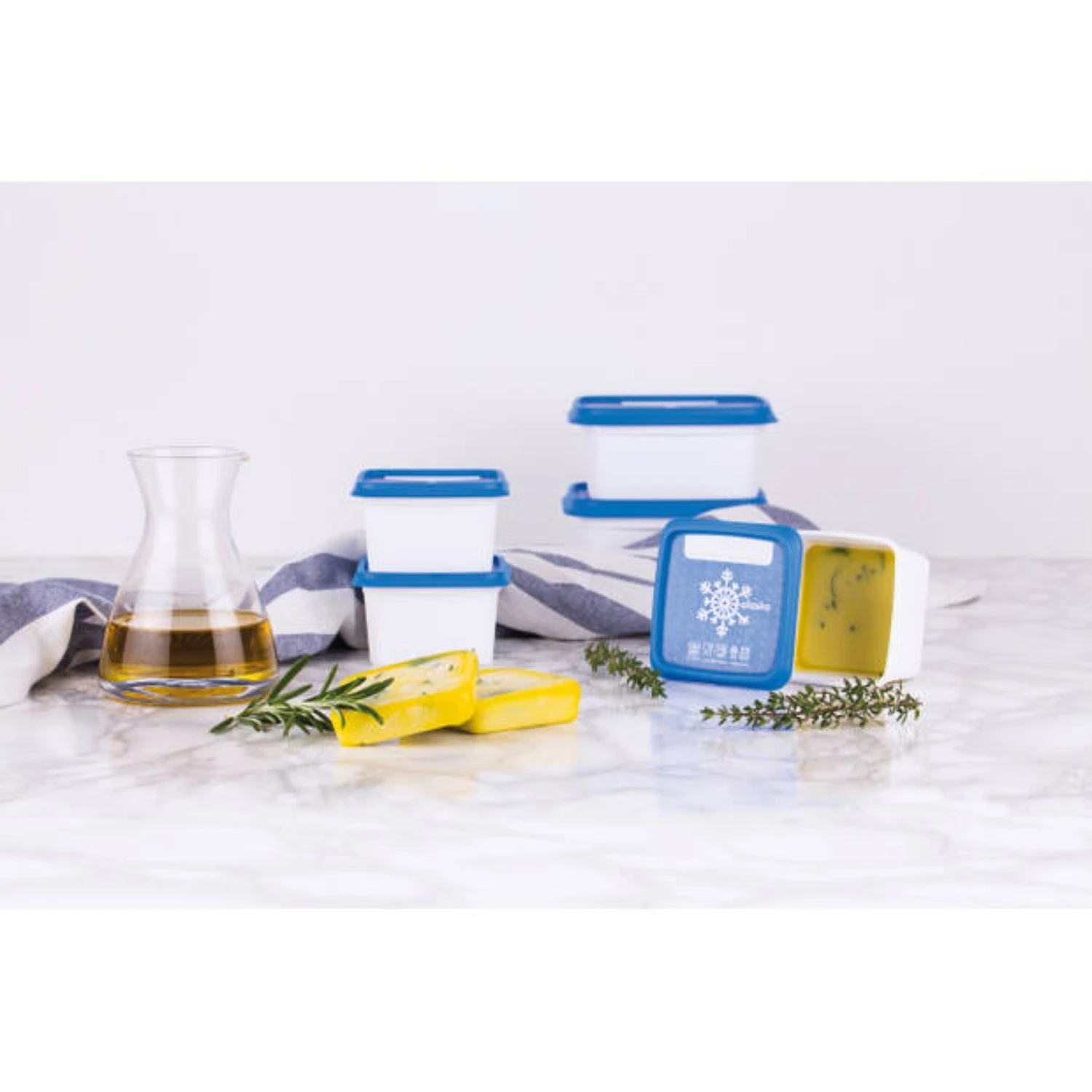 Merkloos Diepvriesdoos Alaska 750 Ml 3 Stuks 4 Merkloos Diepvriesdoos Alaska 750 Ml 3 Stuks - Afbeelding 2