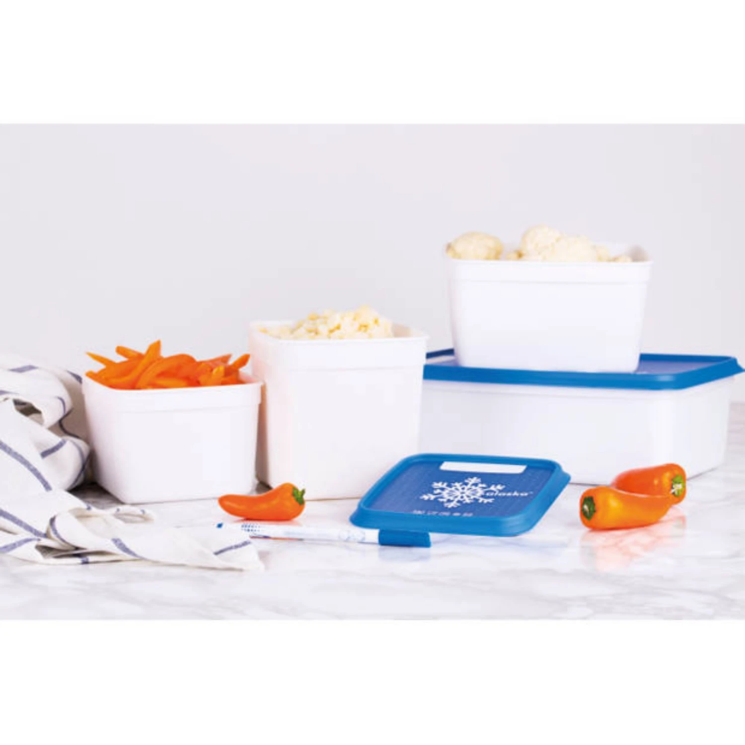 Merkloos Diepvriesdoos Alaska 750 Ml 3 Stuks 6 Merkloos Diepvriesdoos Alaska 750 Ml 3 Stuks - Afbeelding 4