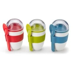 Joie On The Go Yoghurt Beker 3 Assorti -Keukengerei Winkel 101 0158 2 1 1
