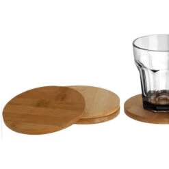 Excellent Houseware Glazenonderzetters Ø6,5 Cm 4 Stuks -Keukengerei Winkel 101 0160 2 1 2