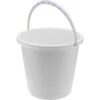 Merkloos Emmer Wit Met Plastic Handvat Grijs 10L 1 Merkloos Emmer Wit Met Plastic Handvat Grijs 10L -Keukengerei Winkel 101 0750 1 2