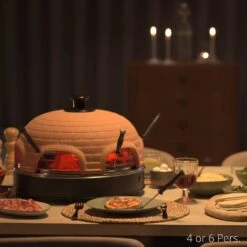 Pizzarette 4 Persoons Emerio -Keukengerei Winkel 101 0768 4 1