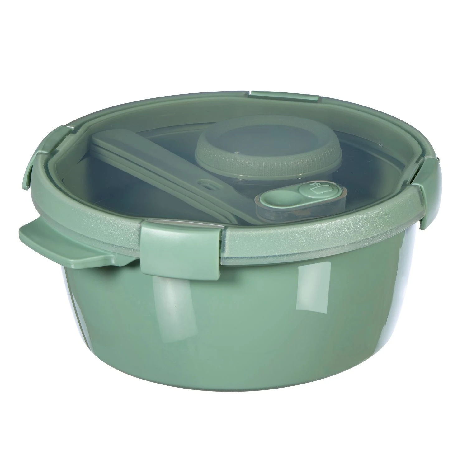 Curver Smart To Go Eco Lunchset Rond 1,6L 3 Curver Smart To Go Eco Lunchset Rond 1,6L