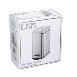 Black & Decker Black+Dekker Pedaalemmer 5L Soft Close -Keukengerei Winkel 101 1631 2 1 1