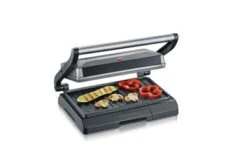 Severin Compacte Multigrill 800W Grijs MetallicKG 2394 -Keukengerei Winkel 101 2394 3 1