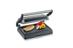 Severin Compacte Multigrill 800W Grijs MetallicKG 2394 -Keukengerei Winkel 101 2394 4 1