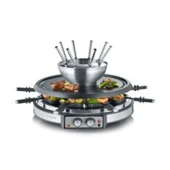 Severin Raclette Fondue & Gourmet Combinatie 8-persoons RG 2348 -Keukengerei Winkel 101 2851 3 1