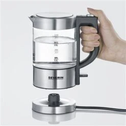 Severin Glazen Mini Waterkoker 1100W 0,5 LWK 3472 -Keukengerei Winkel 101 3472 2 1