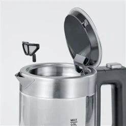 Severin Glazen Mini Waterkoker 1100W 0,5 LWK 3472 -Keukengerei Winkel 101 3472 3 1