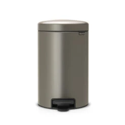 Brabantia Newicon Pedaalemmer 12 L Platinum