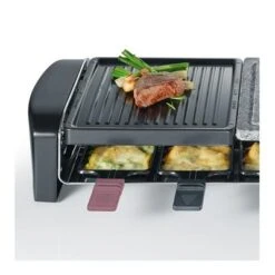 Severin Gourmet En Raclette-grill MetNatuurgrillsteen 8-persoons RG 9645 -Keukengerei Winkel 101 3699 2 1