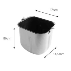 Inventum Broodbakmachine BM55 800 Gr Zwart -Keukengerei Winkel 101 4097 3 1