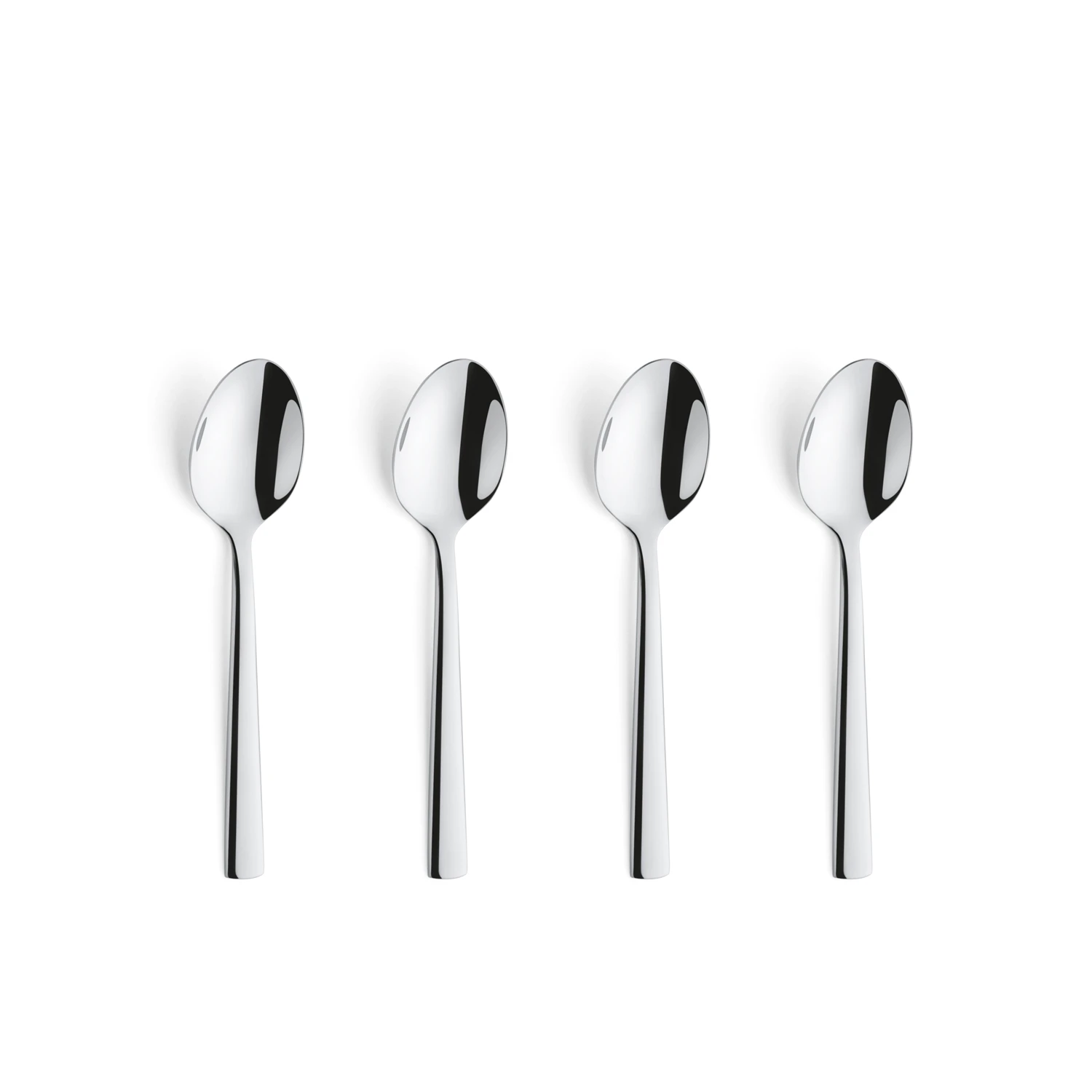 Amefa Moderno Theelepels 4 Stuks 3 Amefa Moderno Theelepels 4 Stuks