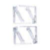 Tafelkleedklem Plastic Transparant 4st. -Keukengerei Winkel 101 4651 1
