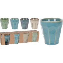 Excellent Houseware Mokken Zonder Oor 4 Stuks -Keukengerei Winkel 101 5120 4 1