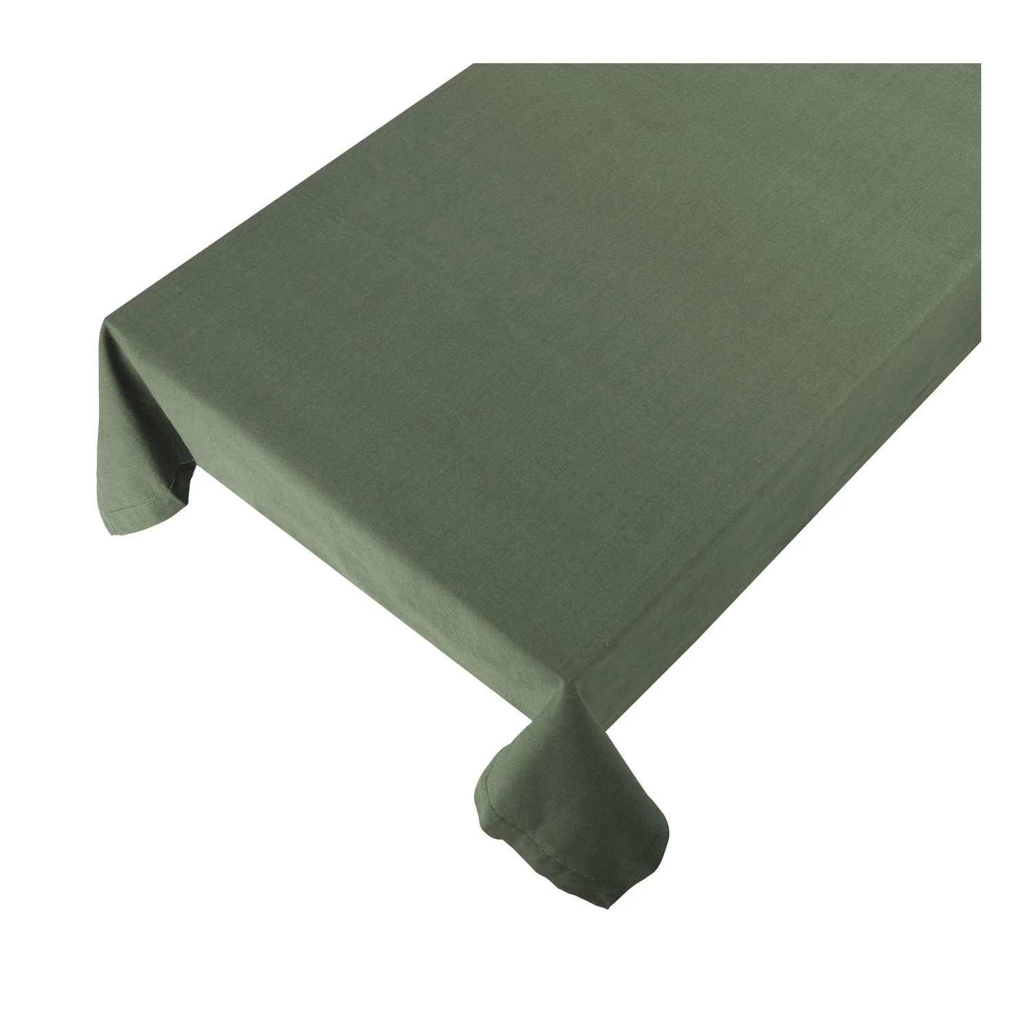 Linen & More Tafelkleed Indi Army Green 140 X 250 Cm 3 Linen & More Tafelkleed Indi Army Green 140 X 250 Cm