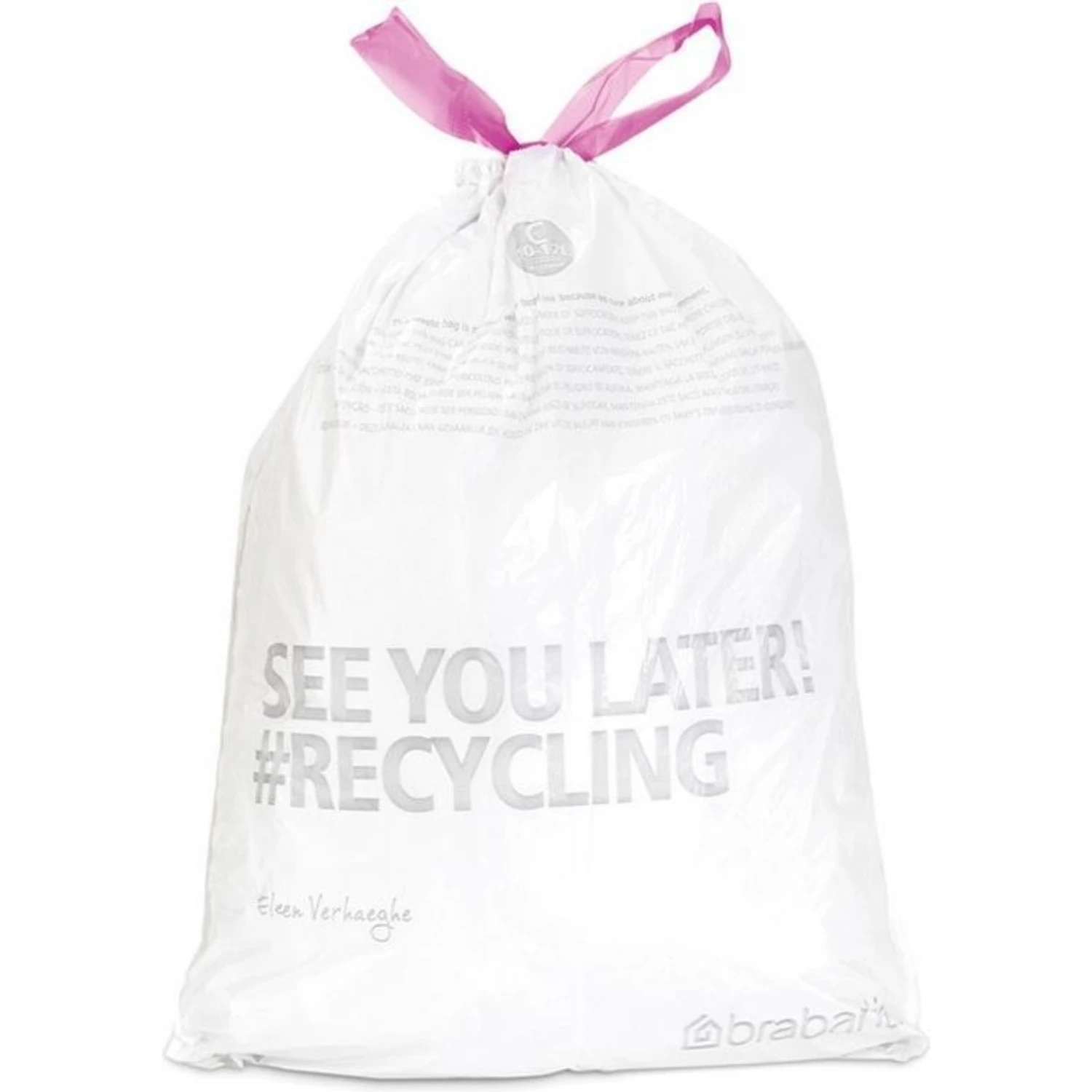 Brabantia PerfectFit Afvalzakken C 10-12 L 20 Stuks 6 Brabantia PerfectFit Afvalzakken C 10-12 L 20 Stuks - Afbeelding 4