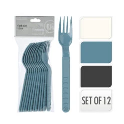 Excellent Houseware Vorkenset 18,5 Cm 12 Stuks -Keukengerei Winkel 101 5924 4 1