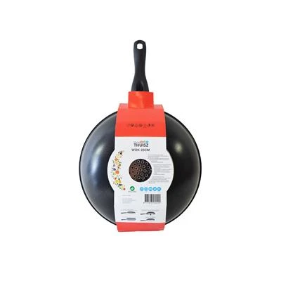Thuisz Como Wok Ø28 Cm Inductie (voor Alle Warmtebronnen) 4 Thuisz Como Wok Ø28 Cm Inductie (voor Alle Warmtebronnen) - Afbeelding 2