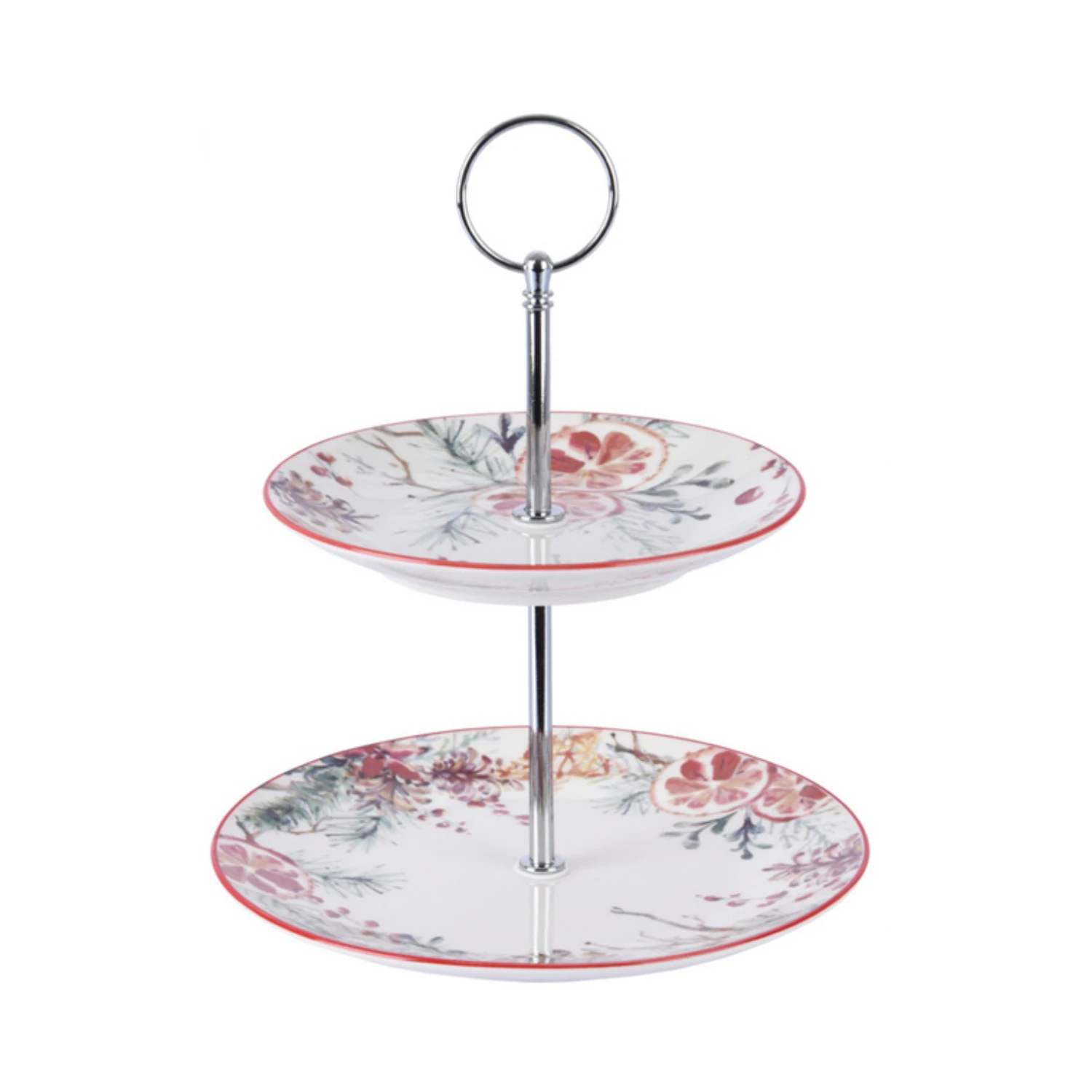 Excellent Houseware Etagere 2-laags Porselein 2 Assorti 3 Excellent Houseware Etagere 2-laags Porselein 2 Assorti