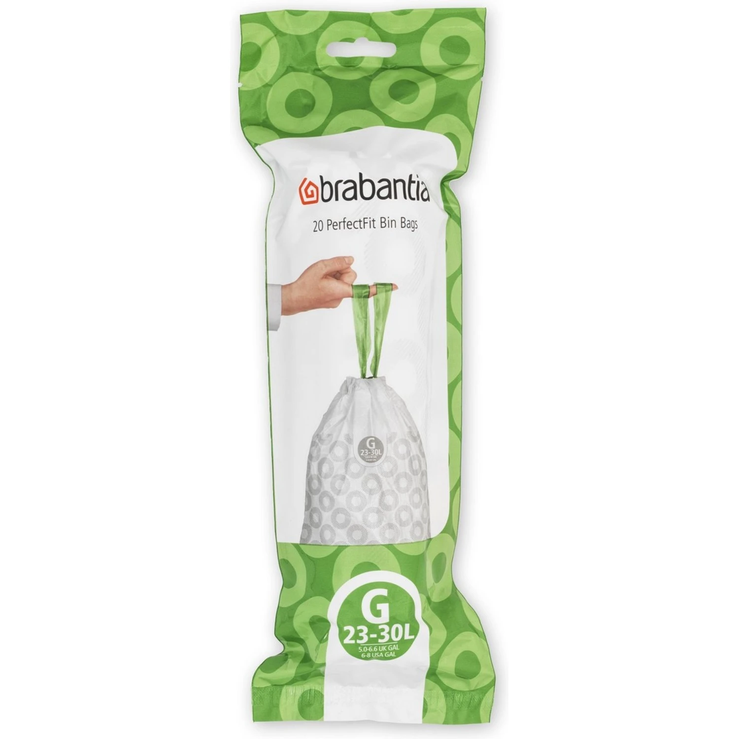 Brabantia PerfectFit Afvalzakken G 23-30 L 20 Stuks 3 Brabantia PerfectFit Afvalzakken G 23-30 L 20 Stuks