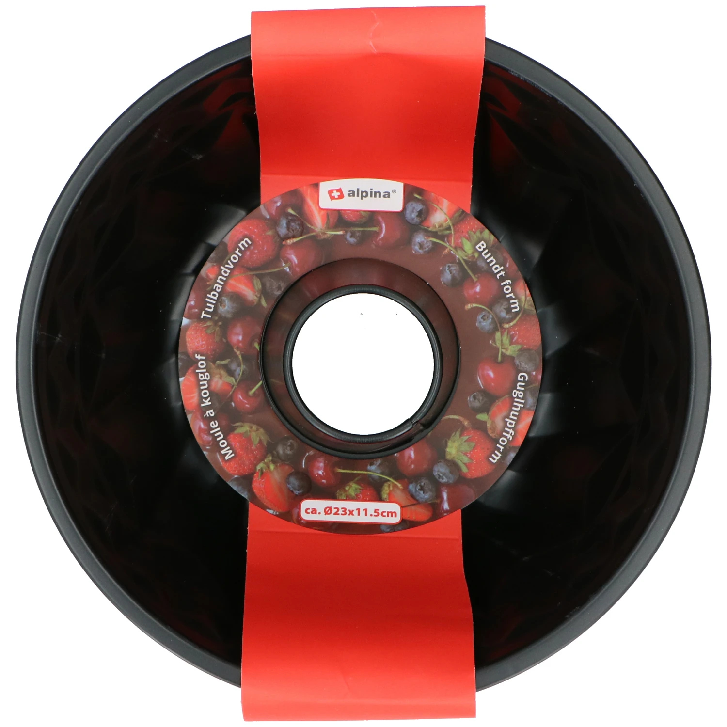 Alpina Tulbandvorm 23 Cm 0,4 Mm Non-stick Coating 3 Alpina Tulbandvorm 23 Cm 0,4 Mm Non-stick Coating