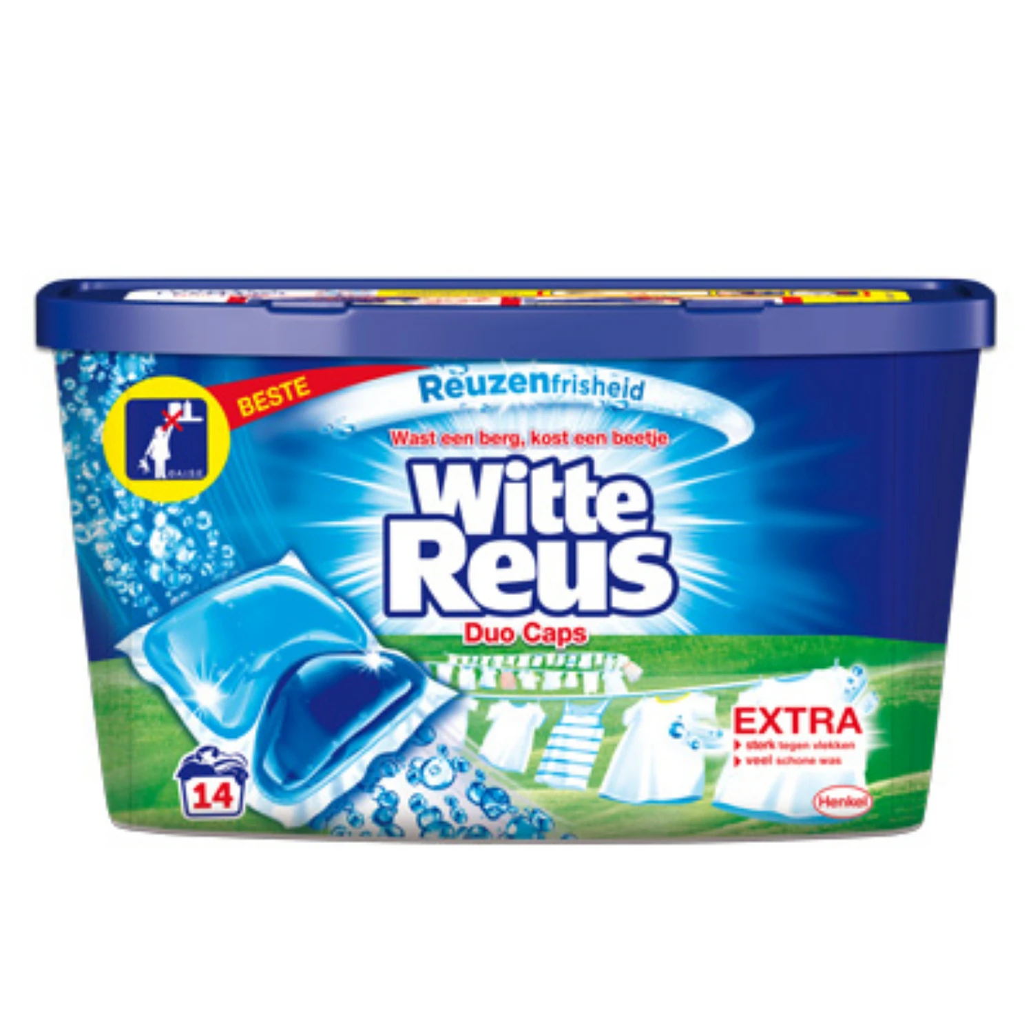 Witte Reus Duo Caps Wasmiddel 3 Witte Reus Duo Caps Wasmiddel