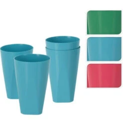 Excellent Houseware Schenkkan Met 4 Glazen 3 Assorti -Keukengerei Winkel 101 6990 3 1