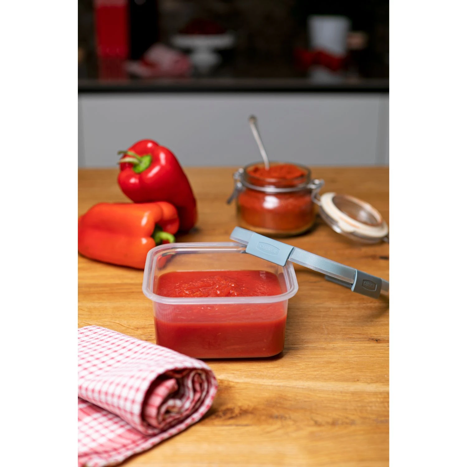 Curver Smart Fresh Eco Vershouddoos Vierkant 1,1 L 6 Curver Smart Fresh Eco Vershouddoos Vierkant 1,1 L - Afbeelding 4