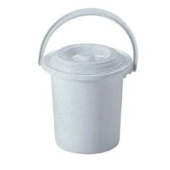 Curver Toiletemmer 10L Lichtgrijs -Keukengerei Winkel 101 8178 2 1