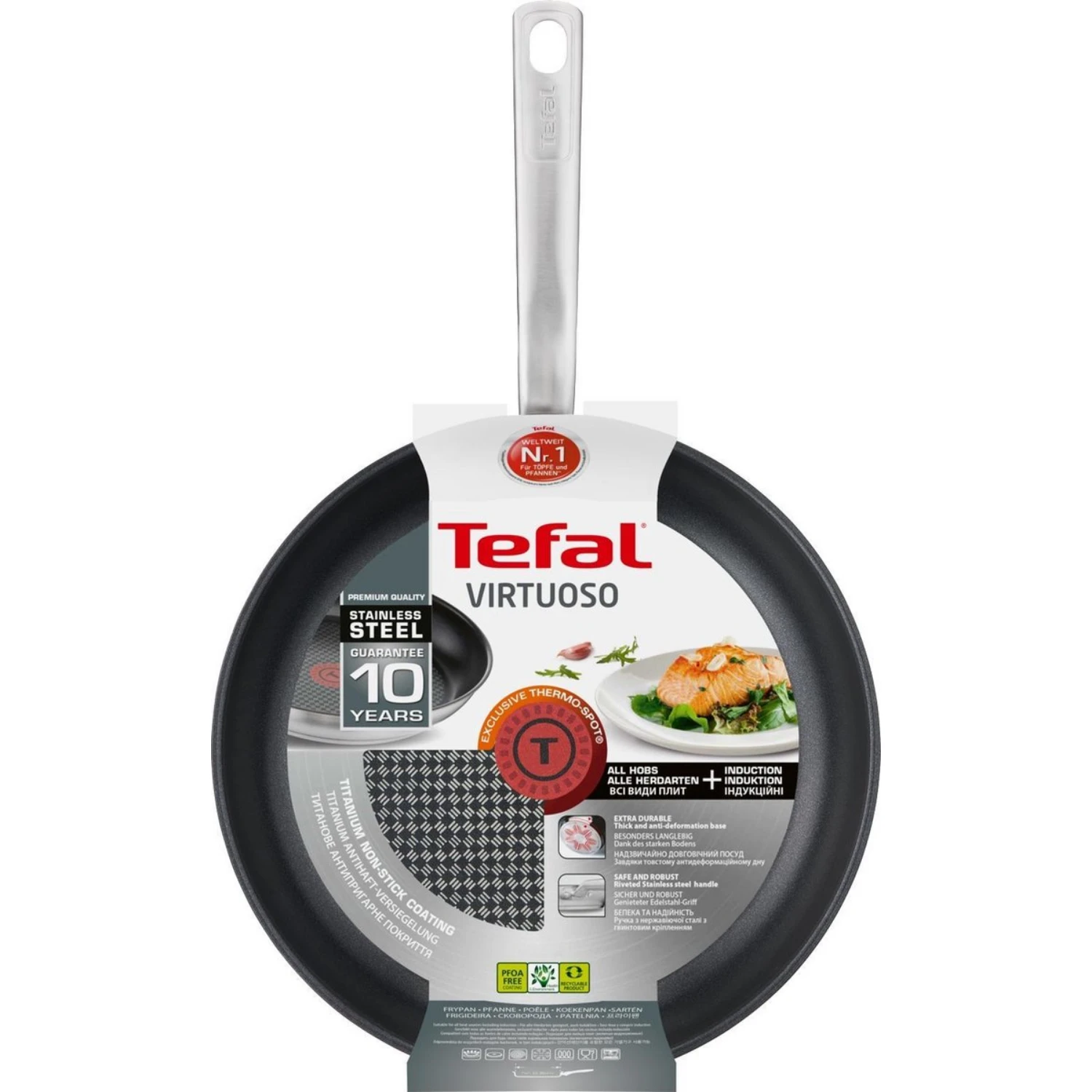 Tefal Virtuoso Koekenpan Ø24 Cm (voor Alle Warmtebronnen) 8 Tefal Virtuoso Koekenpan Ø24 Cm (voor Alle Warmtebronnen) - Afbeelding 6