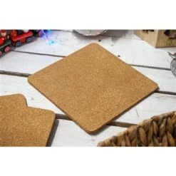 Onderzetter Kurk Set Van 3 19 X 19 Cm -Keukengerei Winkel 101 9847 3 1