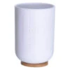 Drinkbeker Wit; Bamboe -Keukengerei Winkel 101 9910 1