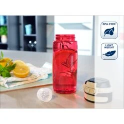 Leifheit 3263 Tritan Bottle Flip 550 ML Rood 11 Leifheit 3263 Tritan Bottle Flip 550 ML Rood -Keukengerei Winkel 102 1933 5 1