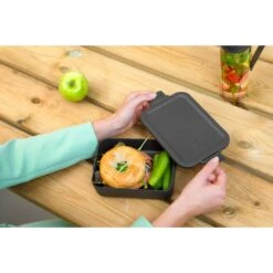 Brabantia Make En Take Lunchbox Medium Donkergrijs -Keukengerei Winkel 102 2520 5 1
