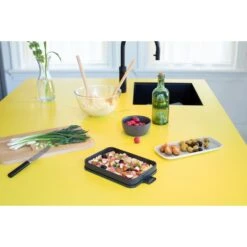 Brabantia Make & Take Lunchbox Plat Donkergrijs 13 Brabantia Make & Take Lunchbox Plat Donkergrijs -Keukengerei Winkel 102 2704 5 1