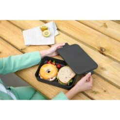 Brabantia Make & Take Lunchbox Groot Donkergrijs -Keukengerei Winkel 102 3060 5 1