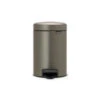 Brabantia Newicon Pedaalemmer 3 L Platinum 2 Brabantia Newicon Pedaalemmer 3 L Platinum -Keukengerei Winkel 102 3246 1
