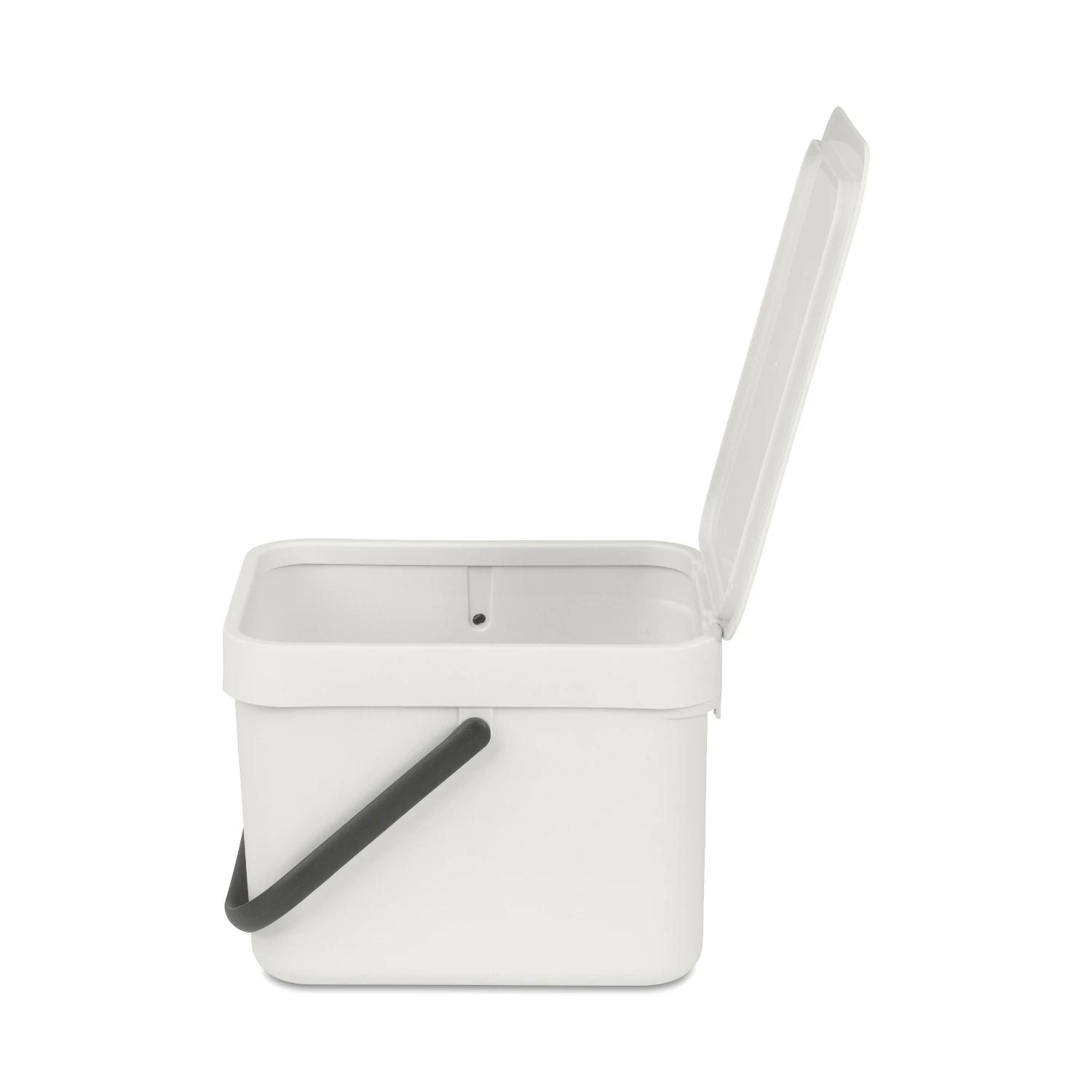 Brabantia Sort & Go Afvalemmer 6 Liter Light Grey 4 Brabantia Sort & Go Afvalemmer 6 Liter Light Grey - Afbeelding 2