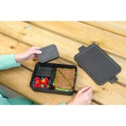 Brabantia Make & Take Bento Lunchbox Groot Donkergrijs -Keukengerei Winkel 102 3480 4 1