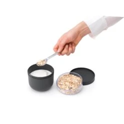 Brabantia Make En Take Yoghurtbeker 0,5 Liter Donkergrijs 11 Brabantia Make En Take Yoghurtbeker 0,5 Liter Donkergrijs -Keukengerei Winkel 102 4180 3 1