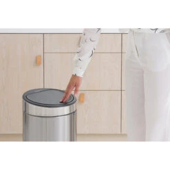 Brabantia Touch Bin Afvalemmer 30 L Mat Staal 15 Brabantia Touch Bin Afvalemmer 30 L Mat Staal -Keukengerei Winkel 102 5462 7 1