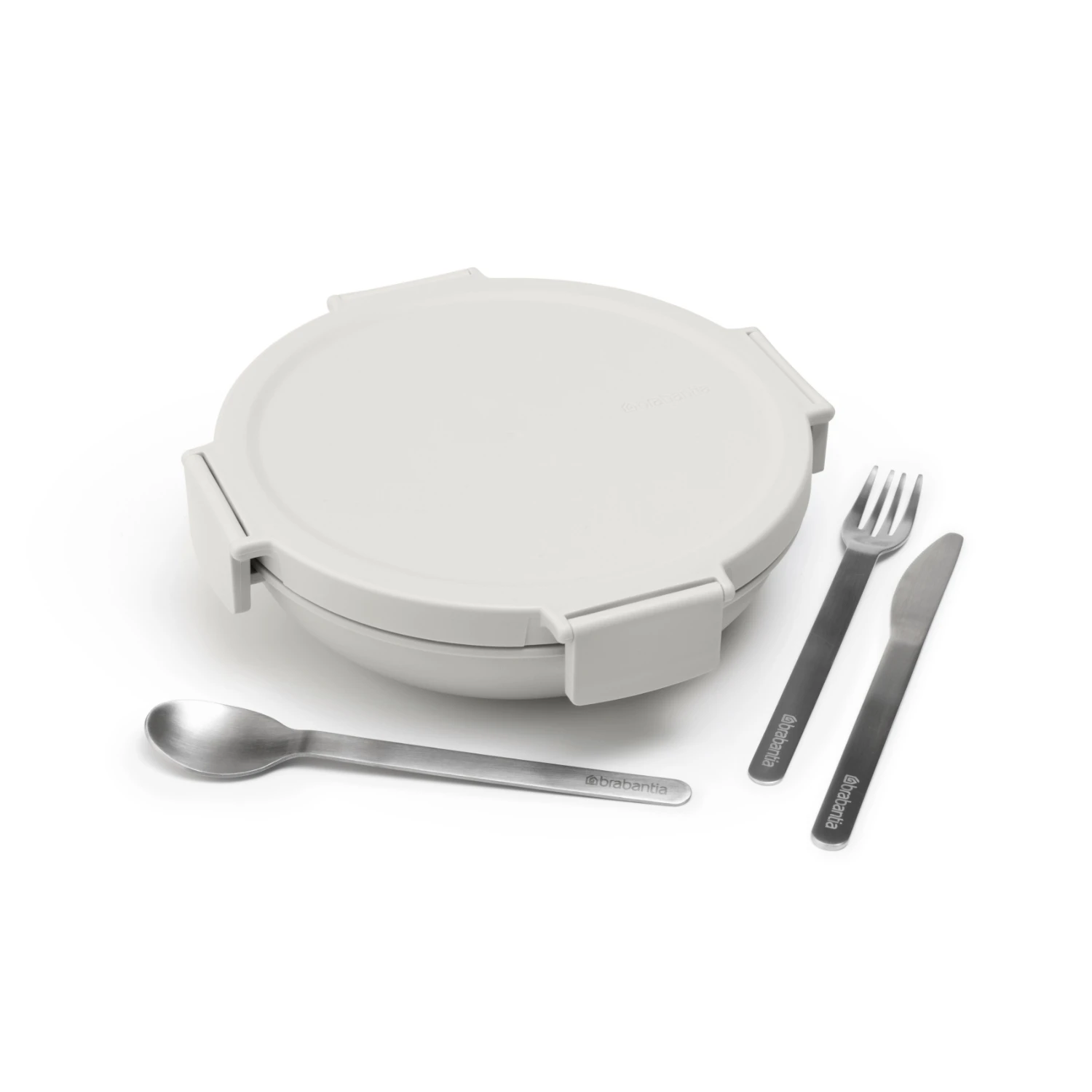 Brabantia Make En Take Lunchkom 1 Liter Lichtgrijs 4 Brabantia Make En Take Lunchkom 1 Liter Lichtgrijs - Afbeelding 2