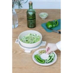 Brabantia Make En Take Salade Lunchkom 1,3 Liter Lichtgrijs -Keukengerei Winkel 102 6368 6 1