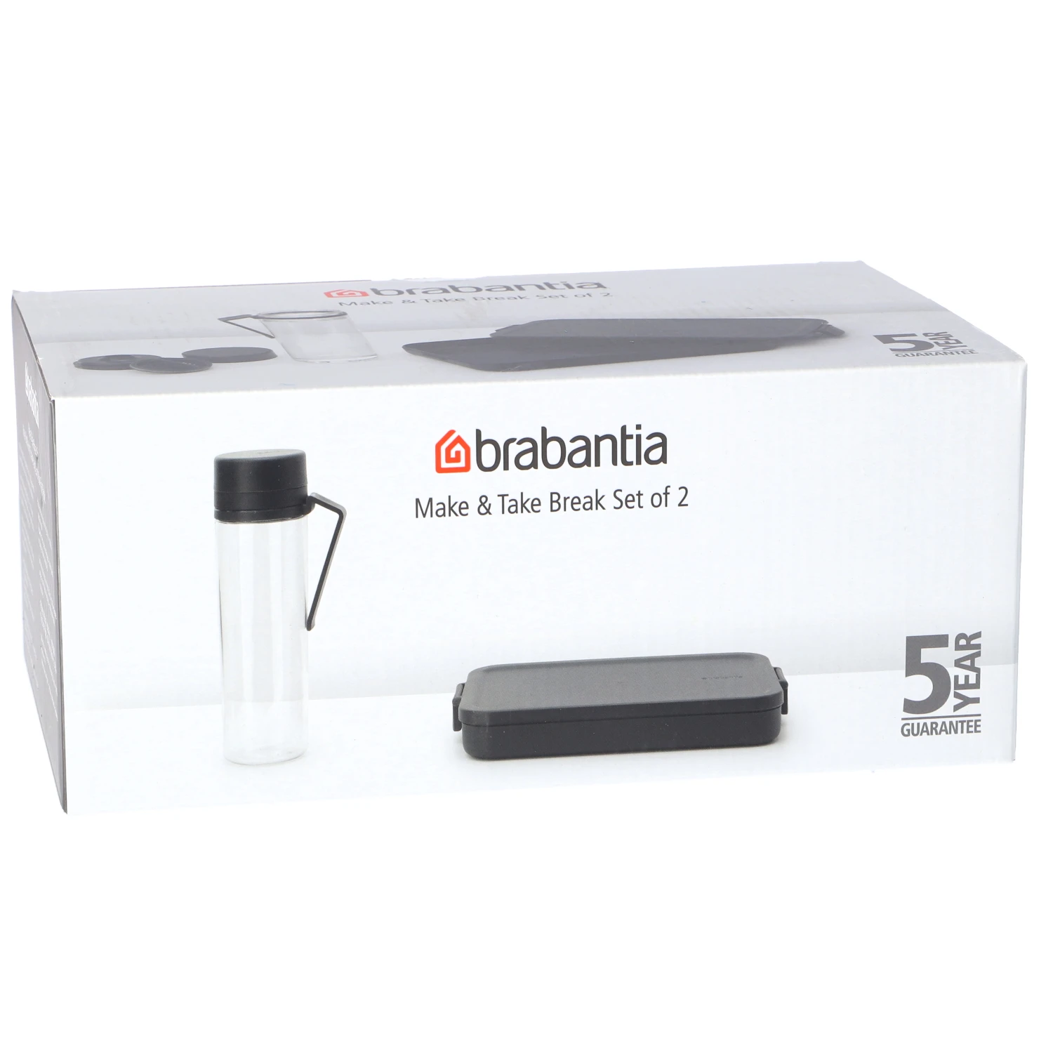 Brabantia Make En Take Breakset 2 Delig Dark Grey 3 Brabantia Make En Take Breakset 2 Delig Dark Grey