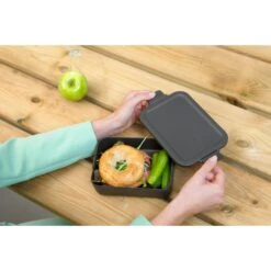 Brabantia Make En Take Ontbijt En Lunchset Dark Grey -Keukengerei Winkel 102 6740 4 1